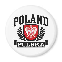 Poland Polska Magnets