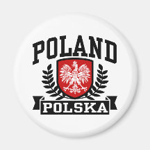Poland Polska Magnets