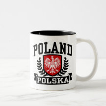 Poland Polska Mugs