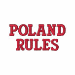 POLAND RULES embroidered shirts
