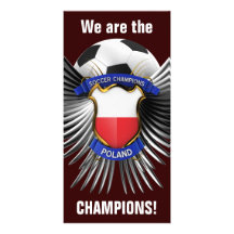 Poland Soccer Champions Picture Card