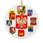 POLAND'S COATS OF ARMS JESCZE POLSKA NIE ZGINELA ornaments