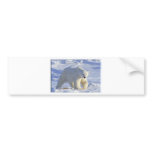 POLAR BEAR 1 bumper stickers