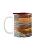 Polar Bear Art Coffee Mug Wildlife Art Bear Cup
