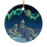 Polar Bear Art Ornament Bear Keepsake Bear Gifts