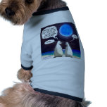 Polar Bear Blue Moon Cartoon pet clothing