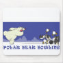POLAR BEAR BOWLING MOUSE MAT