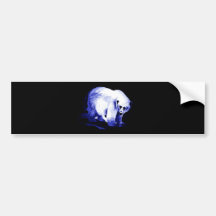Polar Bear Bumper Sticker