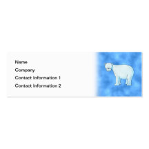 Polar Bear. Business Card Templates