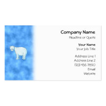 Polar Bear. Business Card Templates
