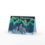 Polar Bear Card Custom Cards Wildlife Art Card