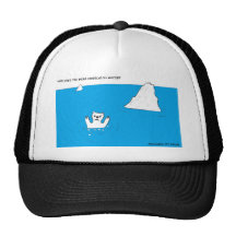 Polar bear chemistry joke hat