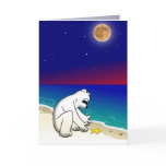 POLAR BEAR CHRISTMAS CARD