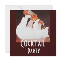 POLAR BEAR COCKTAIL PARTY ,white brown red