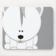 Polar Bear Cub Mousepad