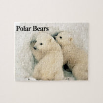 Polar Bear Cubs Puzzle puzzles