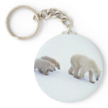 Polar Bear Family keychains