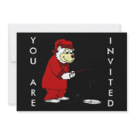 Polar Bear Ice Fishing in PJs invitations