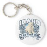Polar Bear Idaho Keychains