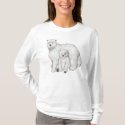 Polar Bear Mum and Cub t-shirts