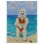 Polar Bear on Vacation Custom Flyer