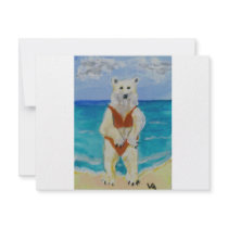 Polar Bear on Vacation Announcement