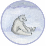 Polar Bear Ornament photo sculptures