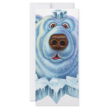 polar bear rack cards