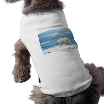 Polar Bear Solo Walk Doggie T-shirt