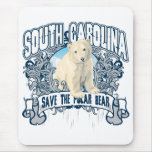 Polar Bear South Carolina Mousepad