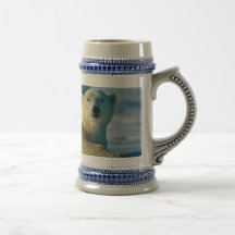Polar Bear Stein Coffee Mug