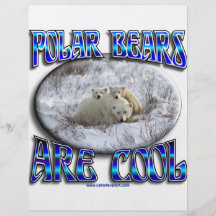 POLAR BEARS ARE COOL_MAMA WITH BABIES CUSTOM FLYER