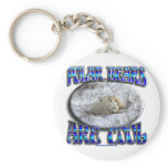 POLAR BEARS ARE COOL_MAMA WITH BABIES KEYCHAINS