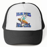 POLAR BEARS ARE COOL _ SURFER BEAR hats