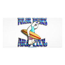 POLAR BEARS ARE COOL _ SURFER BEAR