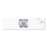 POLAR BEARS ARE COOL TOO bumper stickers