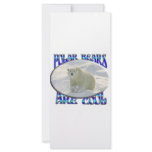 POLAR BEARS ARE COOL TOO rack cards