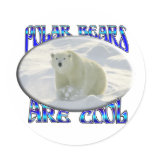 POLAR BEARS ARE COOL TOO stickers