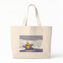Polar Bears Birthday Cake Bag