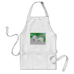 Polar Bears, cubs and northern lights Aprons
