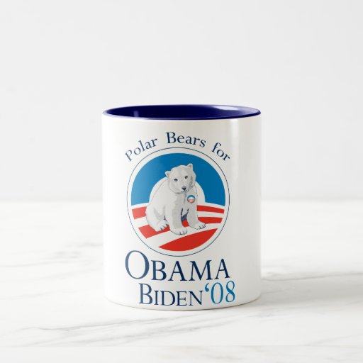 Polar Bears for Obama Mug