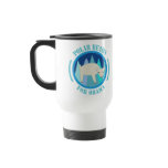 Polar Bears for Obama Travel Mugs