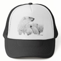 Polar Bears Mesh Hat