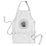Polar Bears in a Blizzard aprons