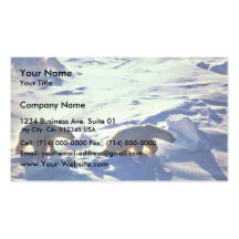 Polar Bears In Cape Lisburne Business Card Template