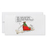 POLAR BEARS LIKE SANTA PHOTO CARD TEMPLATE