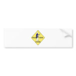 POLAR BEARS PLAYING bumper stickers