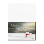 Polar Bears Table Tent postcards