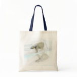 Polar bears walk to freedom bags