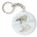 Polar bears walk to freedom keychains